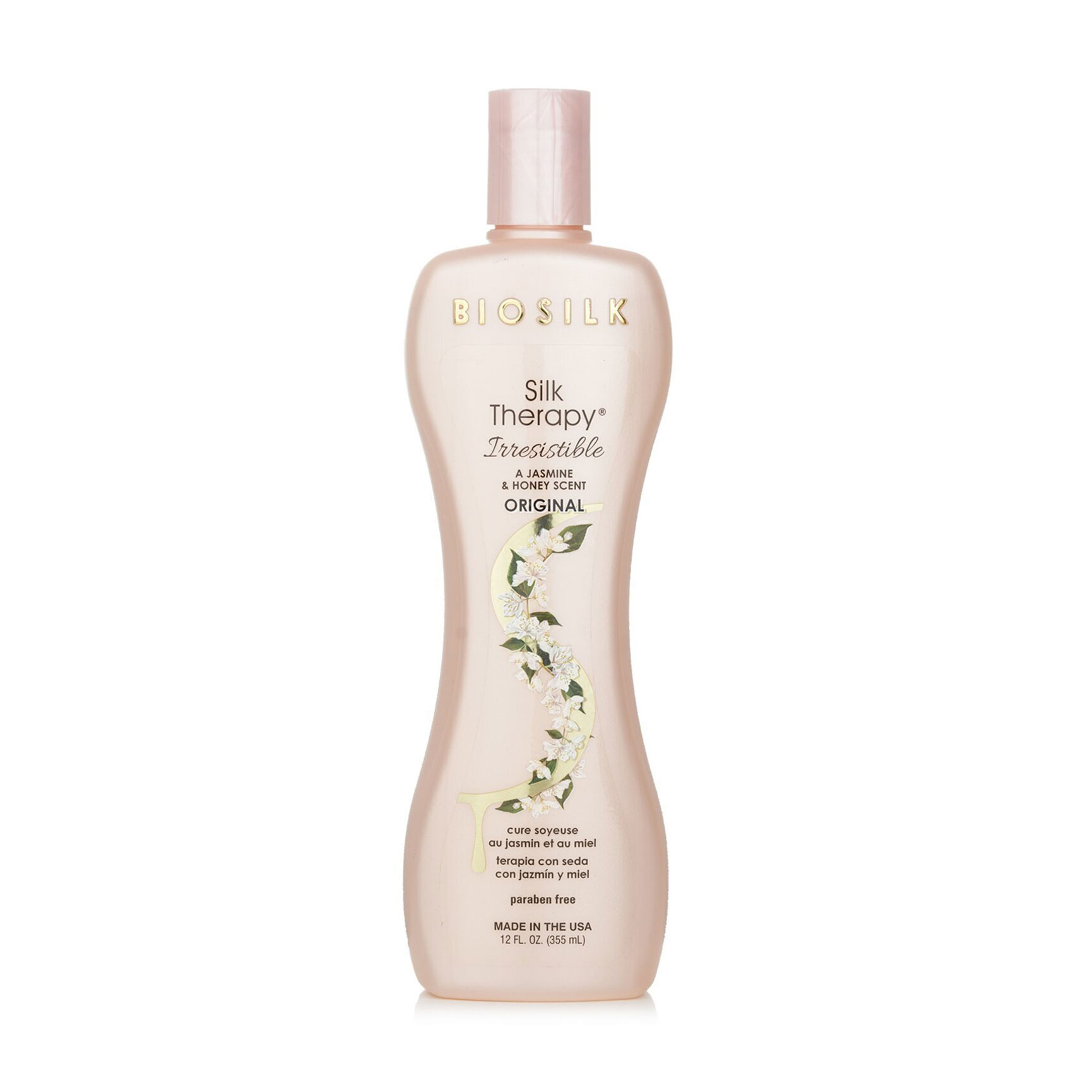 Незмивний засіб для волосся Biosilk Silk Therapy Irresistible Original з жасмином та медом, 355 мл